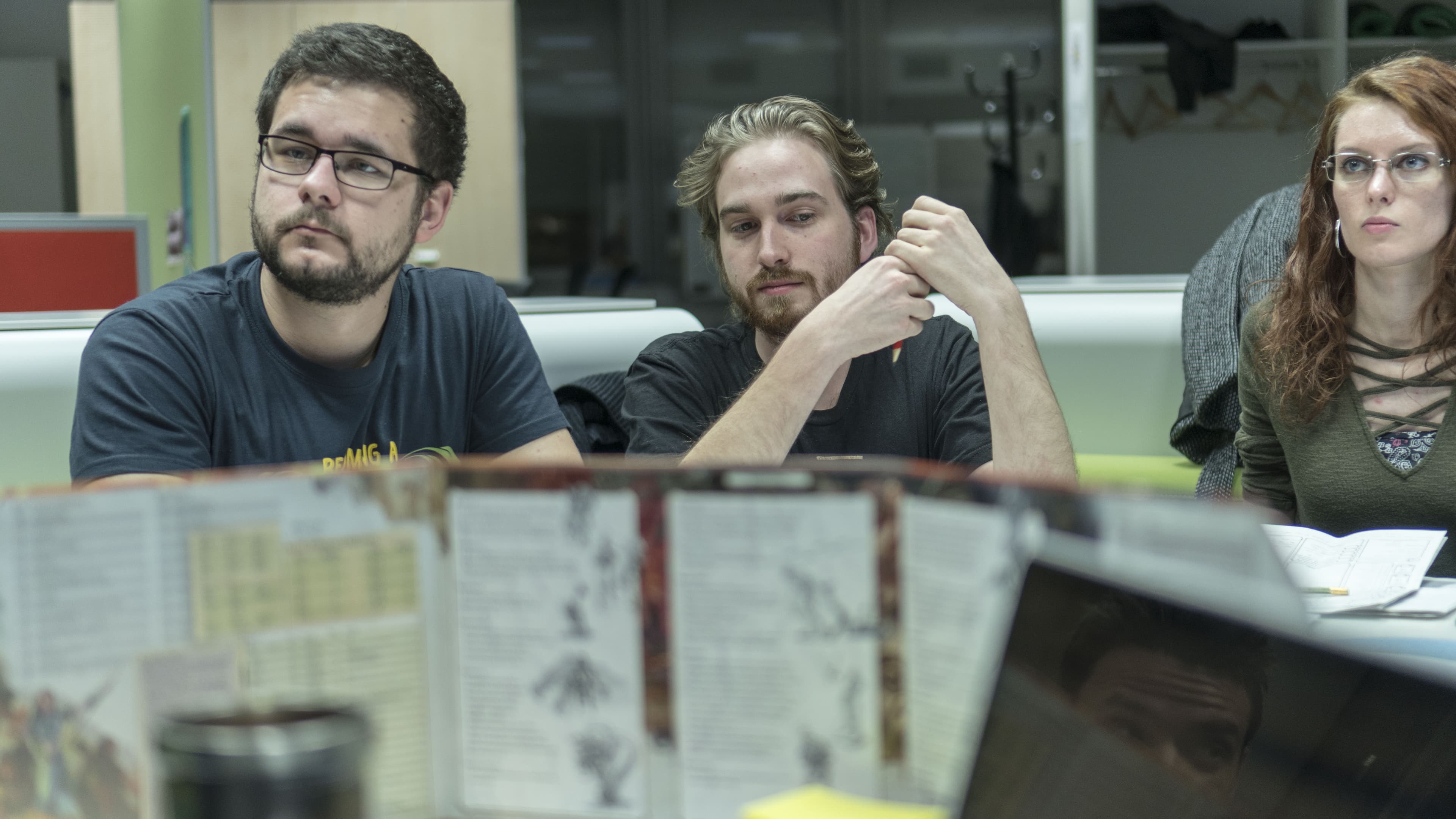 Me and friend playing DnD