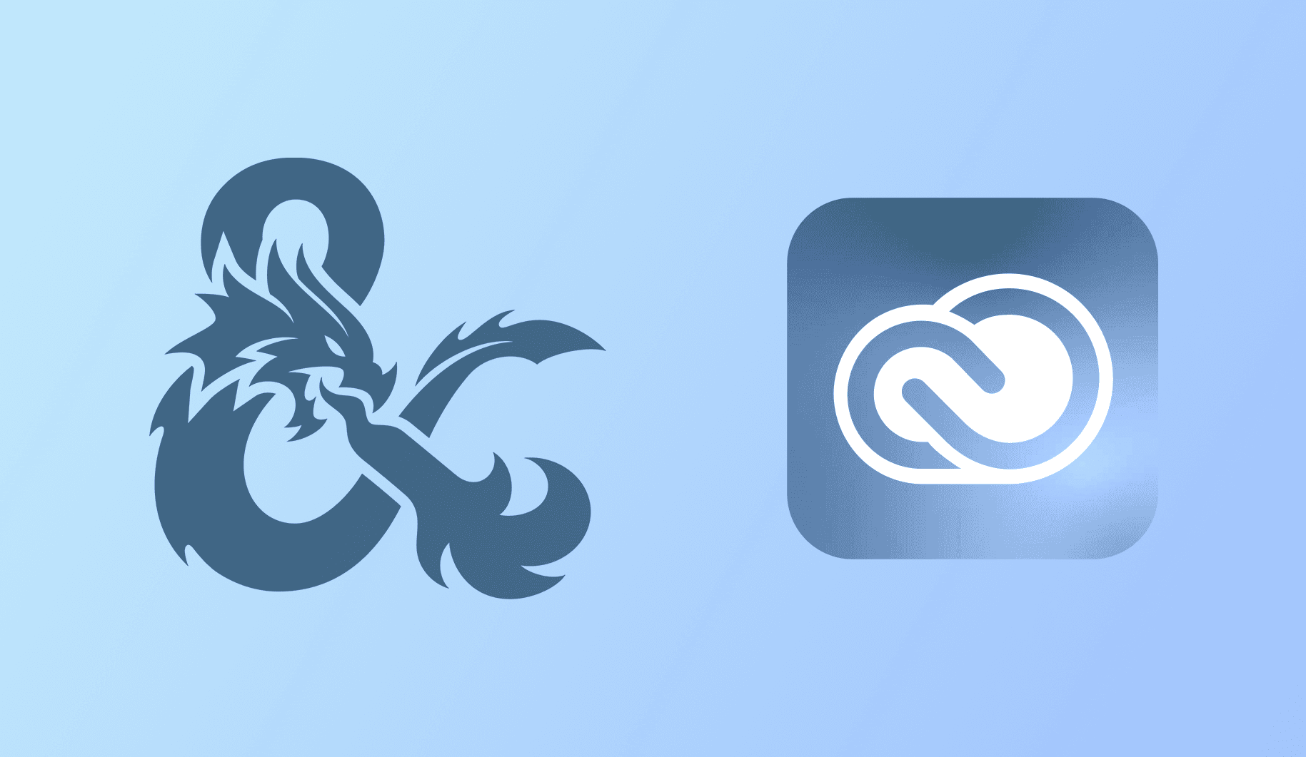 DnD and Adobe CC logos
